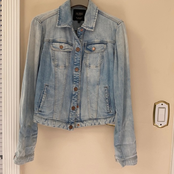 ZARA TRAFALUC denim jacket - Picture 1 of 3